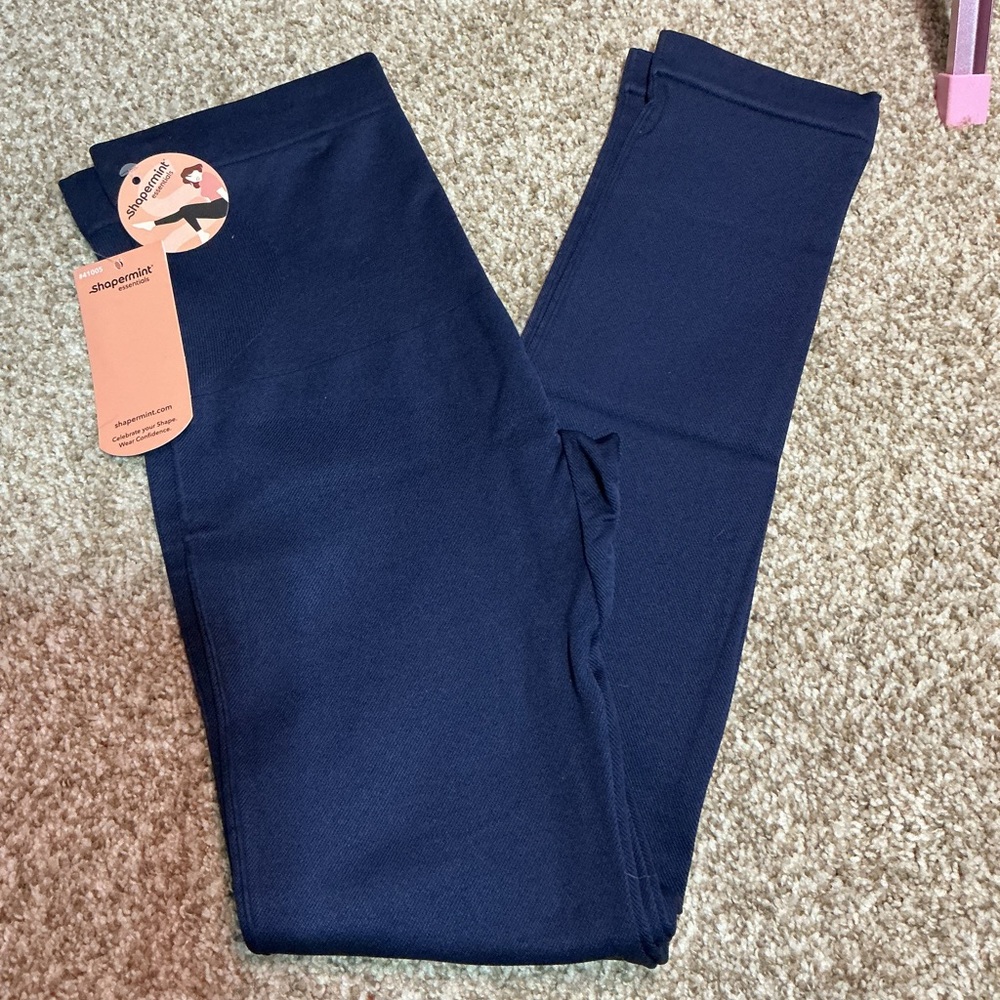Shapermint womens Dark Blue Leggings